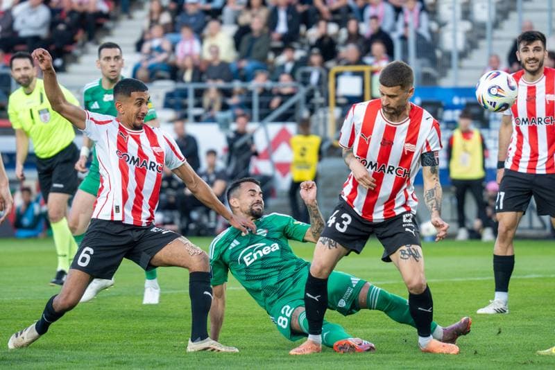 Football. PKO BP Ekstraklasa. Cracovia - Radomiak Radom. 25.04.2026