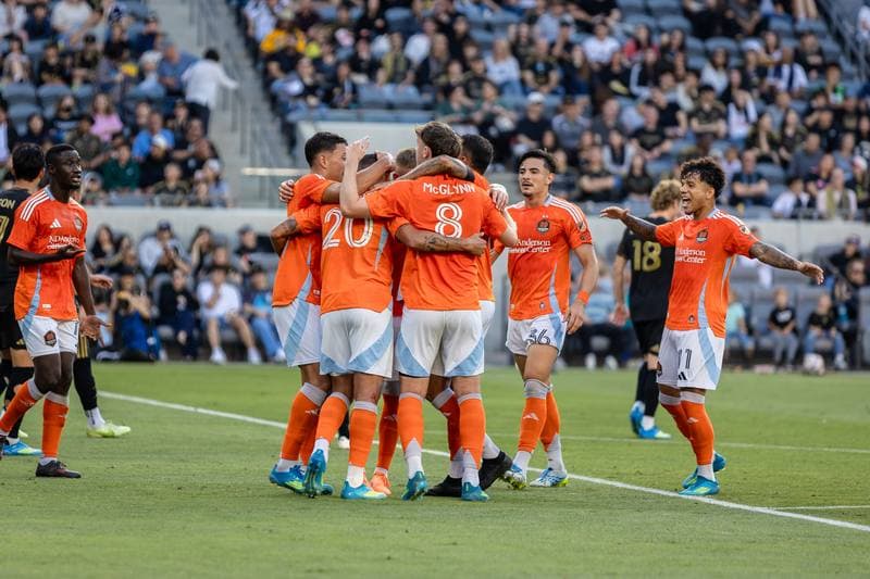 Football. Major League Soccer. Los Angeles FC - Houston Dynamo. 10.05.2026