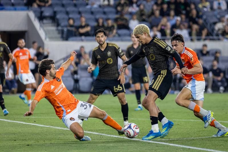 Football. Major League Soccer. Los Angeles FC - Houston Dynamo. 10.05.2026