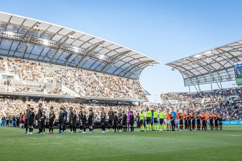Football. Major League Soccer. Los Angeles FC - Houston Dynamo. 10.05.2026