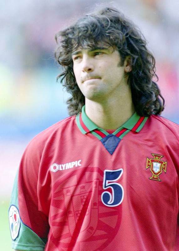 Football. UEFA EURO 1996. Denmark - Portugal. 09.06.1996