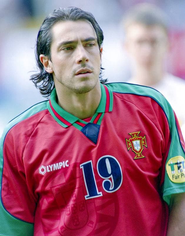 Football. UEFA EURO 1996. Denmark - Portugal. 09.06.1996