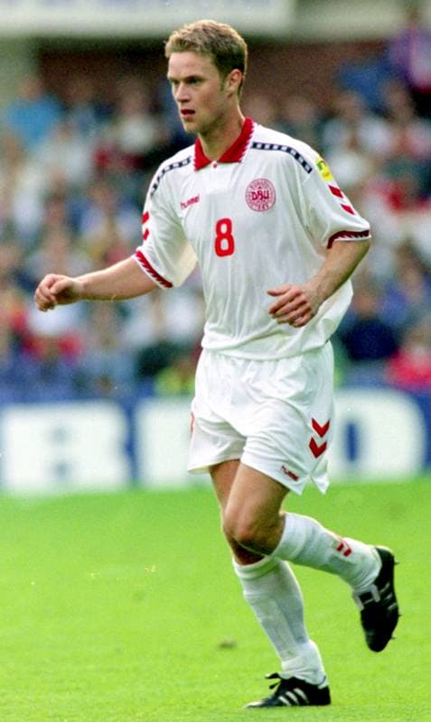 Football. UEFA EURO 1996. Denmark - Portugal. 09.06.1996