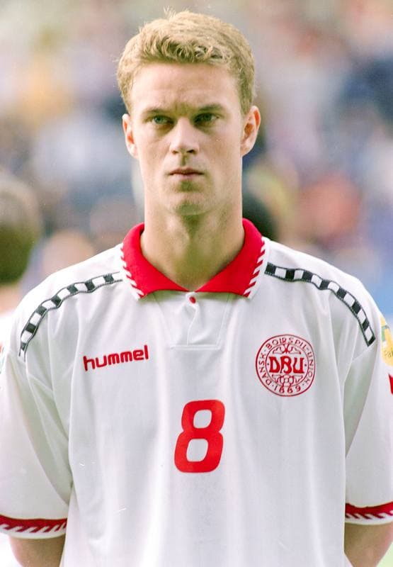 Football. UEFA EURO 1996. Denmark - Portugal. 09.06.1996