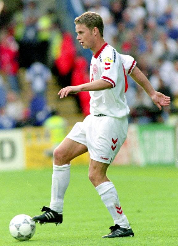 Football. UEFA EURO 1996. Denmark - Portugal. 09.06.1996