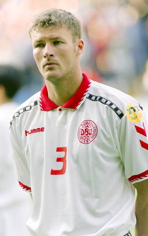 Football. UEFA EURO 1996. Denmark - Portugal. 09.06.1996