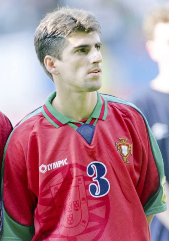 Football. UEFA EURO 1996. Denmark - Portugal. 09.06.1996