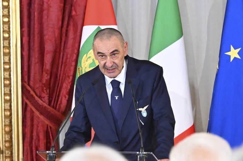 Maurizio Sarri. Meeting with Italian President Sergio Mattarella. 12.05.2026