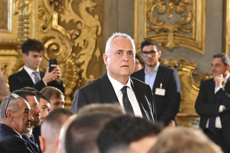 Maurizio Sarri. Meeting with Italian President Sergio Mattarella. 12.05.2026