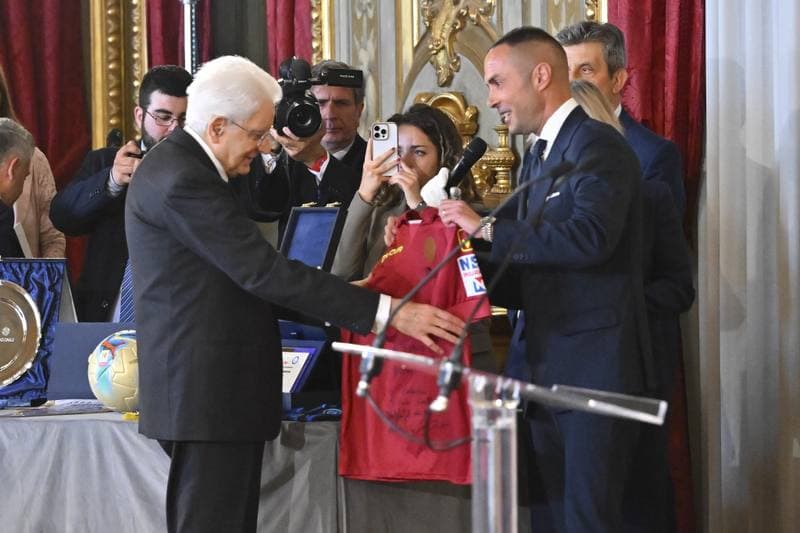 Maurizio Sarri. Meeting with Italian President Sergio Mattarella. 12.05.2026