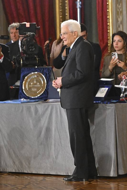 Maurizio Sarri. Meeting with Italian President Sergio Mattarella. 12.05.2026