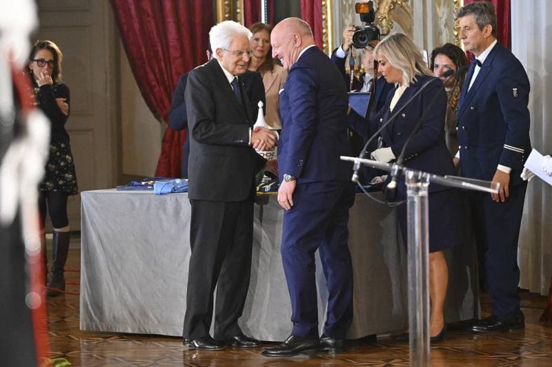 Maurizio Sarri. Meeting with Italian President Sergio Mattarella. 12.05.2026