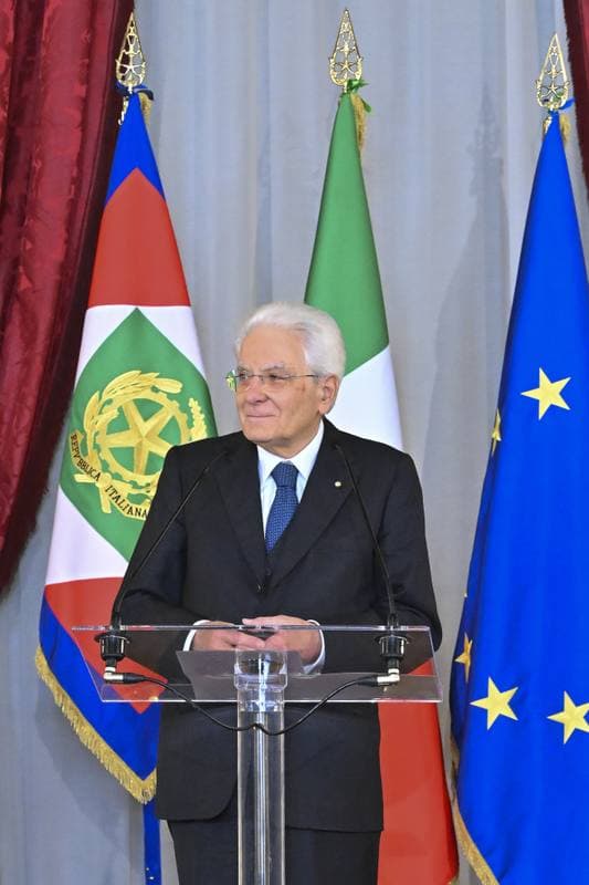 Maurizio Sarri. Meeting with Italian President Sergio Mattarella. 12.05.2026