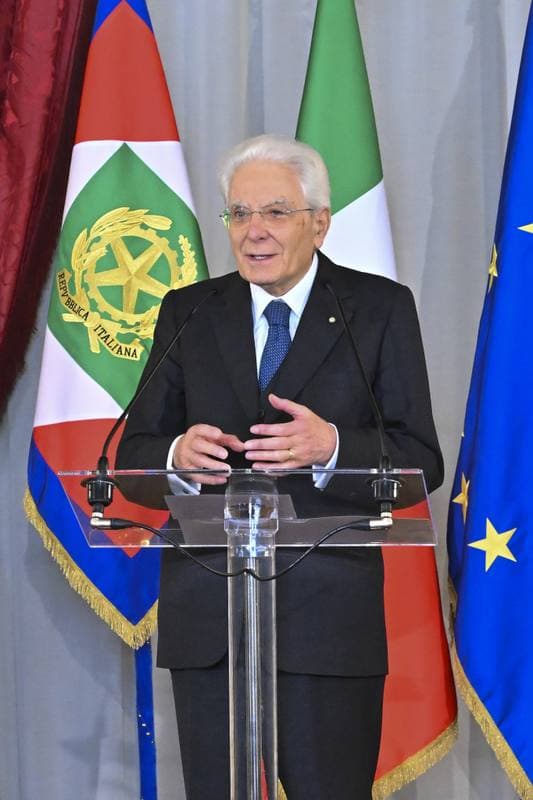 Maurizio Sarri. Meeting with Italian President Sergio Mattarella. 12.05.2026