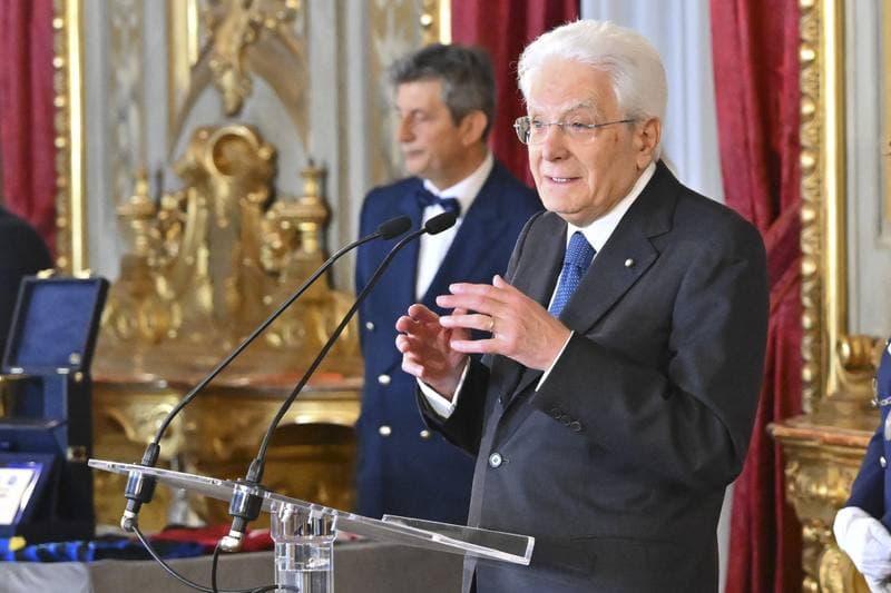 Maurizio Sarri. Meeting with Italian President Sergio Mattarella. 12.05.2026