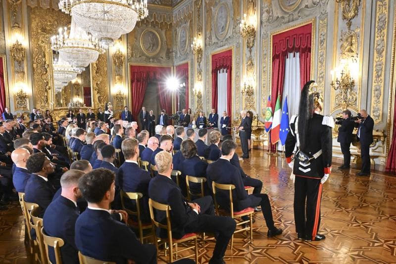 Maurizio Sarri. Meeting with Italian President Sergio Mattarella. 12.05.2026
