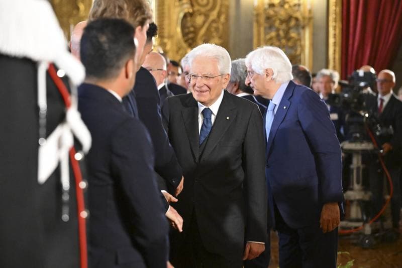 Maurizio Sarri. Meeting with Italian President Sergio Mattarella. 12.05.2026