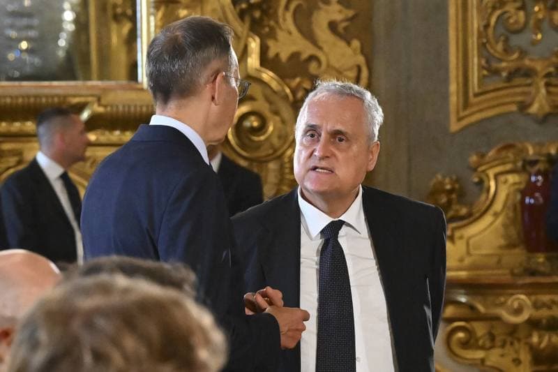 Maurizio Sarri. Meeting with Italian President Sergio Mattarella. 12.05.2026