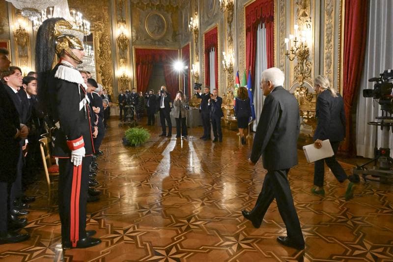 Maurizio Sarri. Meeting with Italian President Sergio Mattarella. 12.05.2026