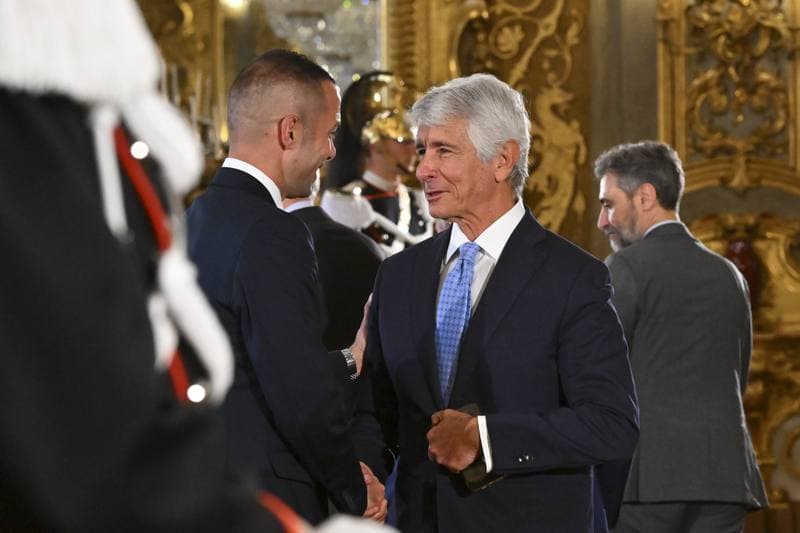 Maurizio Sarri. Meeting with Italian President Sergio Mattarella. 12.05.2026