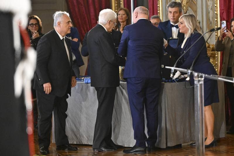 Maurizio Sarri. Meeting with Italian President Sergio Mattarella. 12.05.2026
