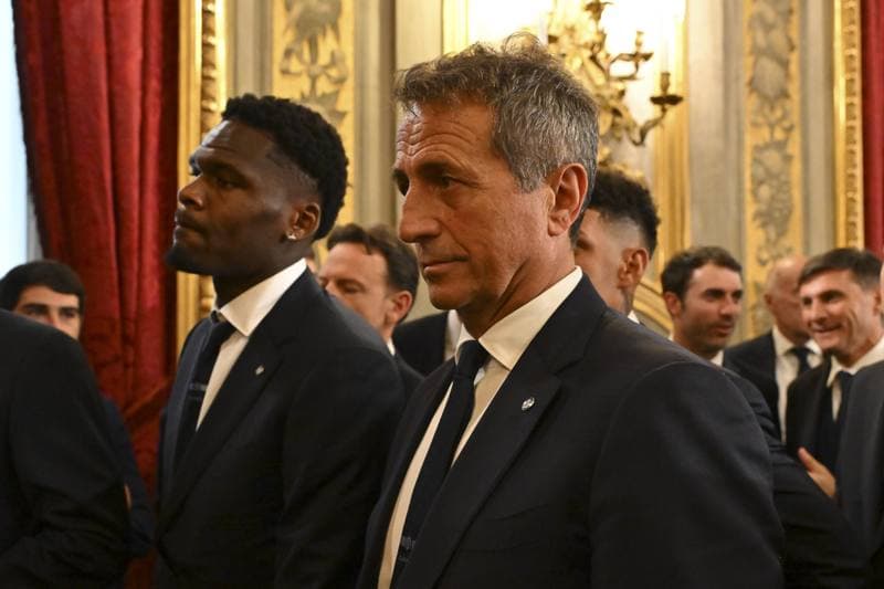 Maurizio Sarri. Meeting with Italian President Sergio Mattarella. 12.05.2026