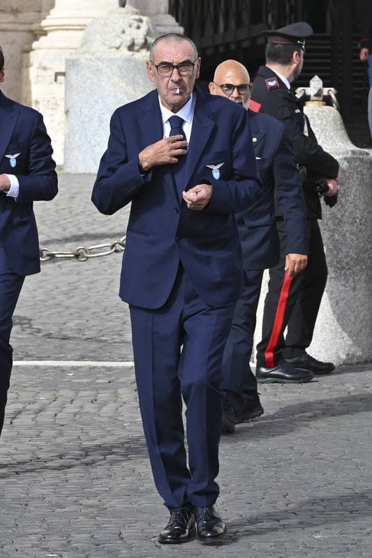 Maurizio Sarri. Meeting with Italian President Sergio Mattarella. 12.05.2026