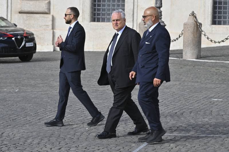 Maurizio Sarri. Meeting with Italian President Sergio Mattarella. 12.05.2026
