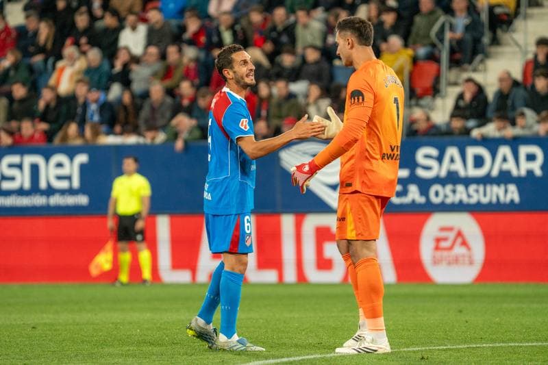 Football. La Liga. CA Osasuna - Atletico Madrid. 12.05.2026