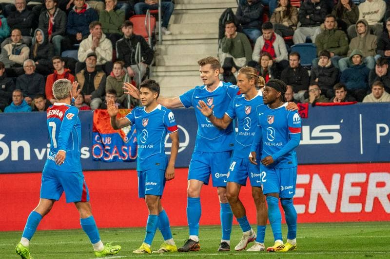 Football. La Liga. CA Osasuna - Atletico Madrid. 12.05.2026
