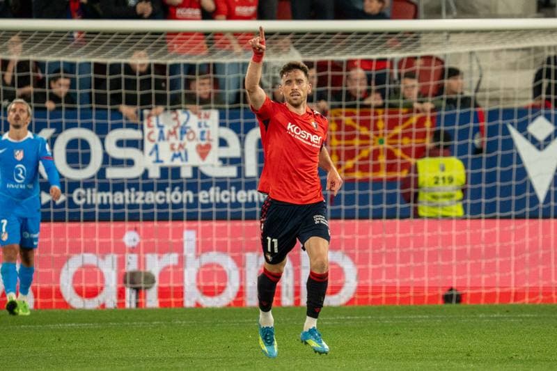 Football. La Liga. CA Osasuna - Atletico Madrid. 12.05.2026