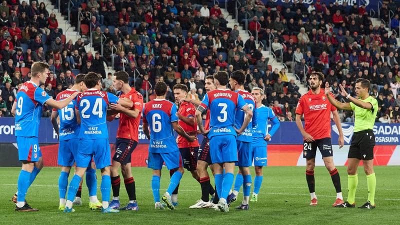 Football. La Liga. CA Osasuna - Atletico Madrid. 12.05.2026