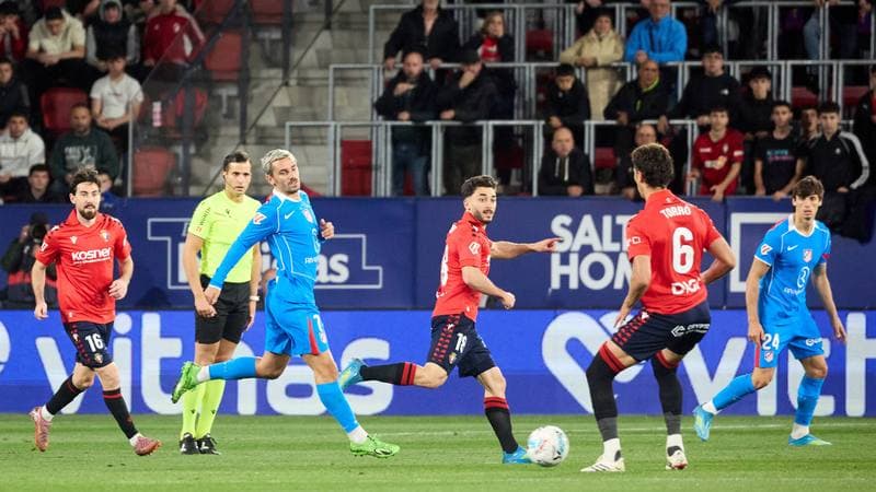 Football. La Liga. CA Osasuna - Atletico Madrid. 12.05.2026