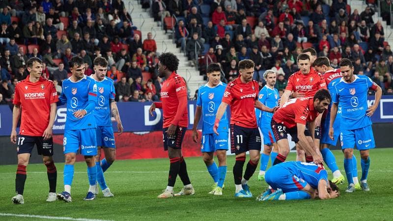 Football. La Liga. CA Osasuna - Atletico Madrid. 12.05.2026