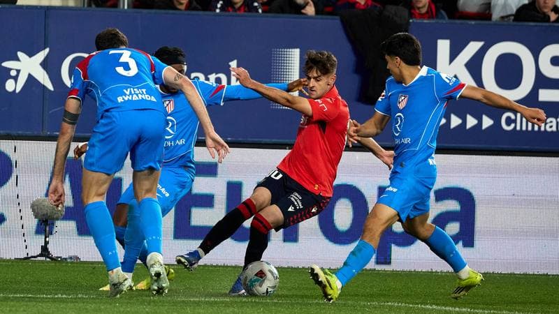Football. La Liga. CA Osasuna - Atletico Madrid. 12.05.2026