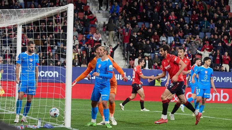 Football. La Liga. CA Osasuna - Atletico Madrid. 12.05.2026