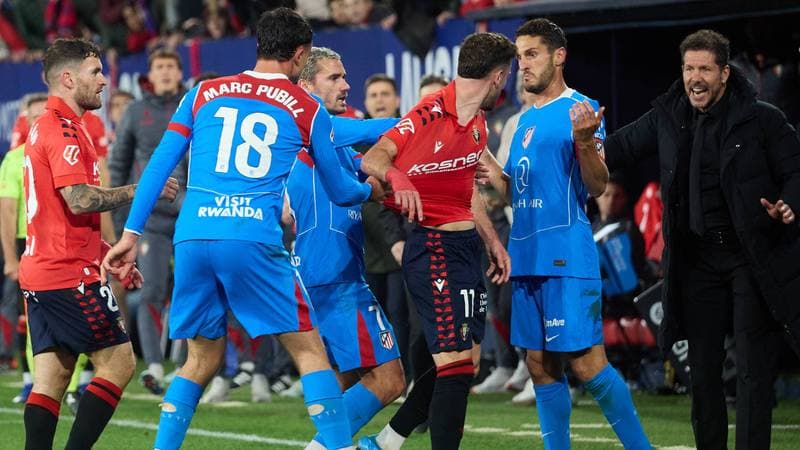 Football. La Liga. CA Osasuna - Atletico Madrid. 12.05.2026