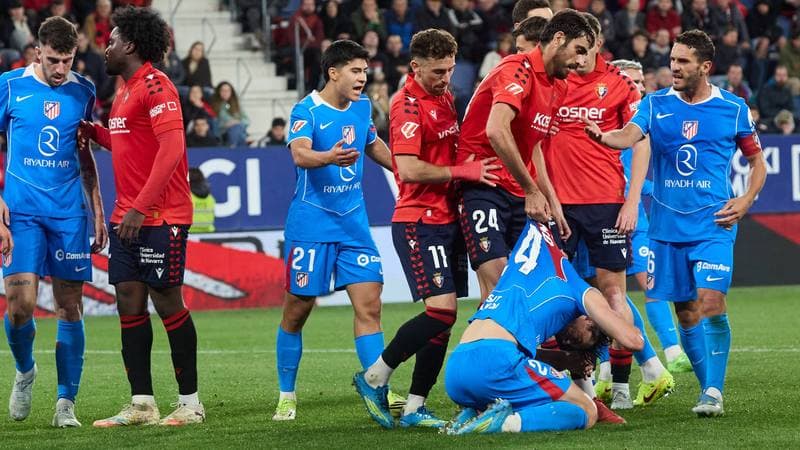 Football. La Liga. CA Osasuna - Atletico Madrid. 12.05.2026