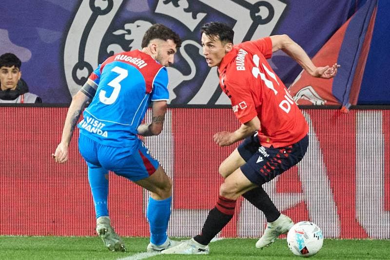 Football. La Liga. CA Osasuna - Atletico Madrid. 12.05.2026