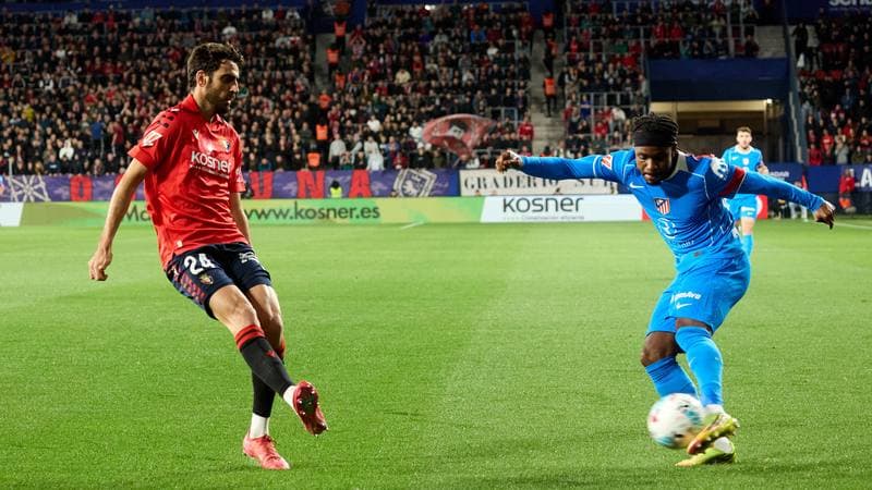 Football. La Liga. CA Osasuna - Atletico Madrid. 12.05.2026