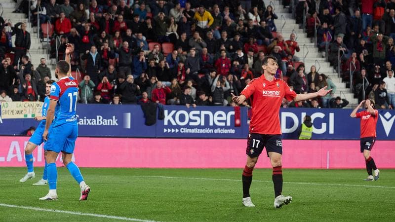 Football. La Liga. CA Osasuna - Atletico Madrid. 12.05.2026