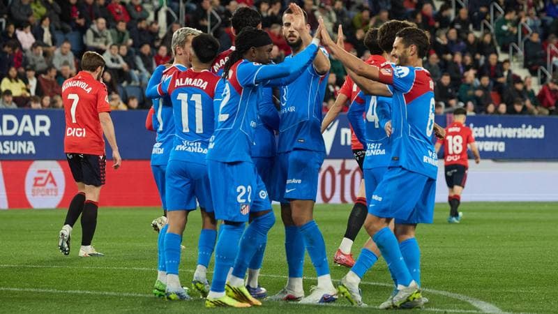 Football. La Liga. CA Osasuna - Atletico Madrid. 12.05.2026