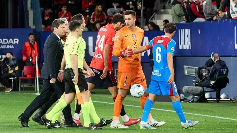 Football. La Liga. CA Osasuna - Atletico Madrid. 12.05.2026