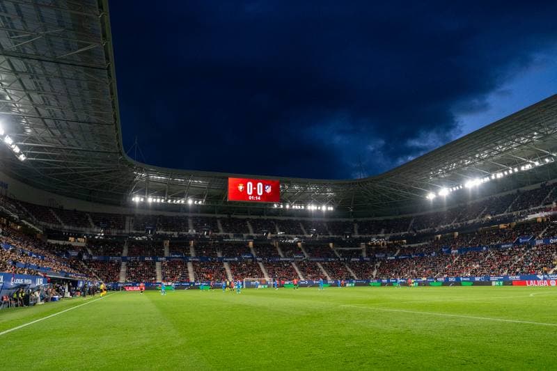 Football. La Liga. CA Osasuna - Atletico Madrid. 12.05.2026