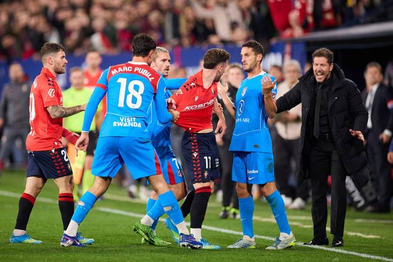 Football. La Liga. CA Osasuna - Atletico Madrid. 12.05.2026