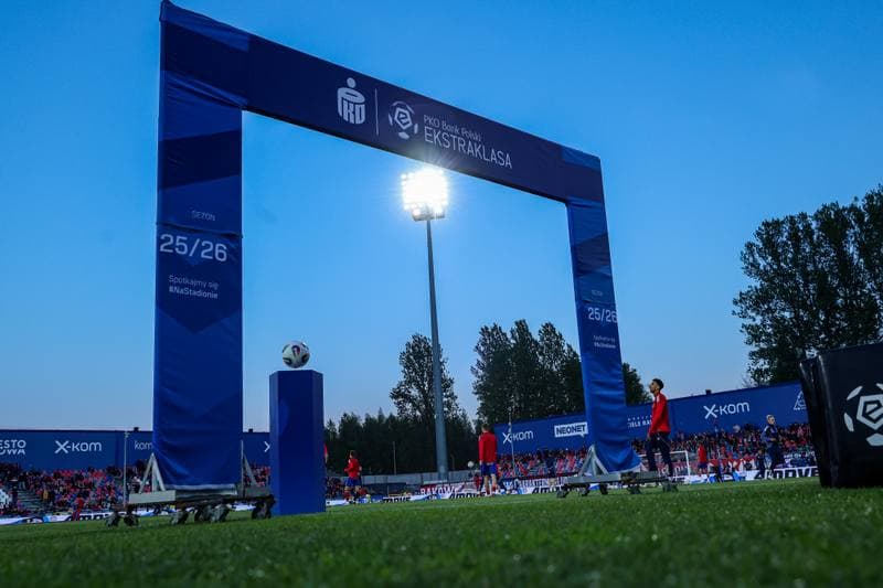 Football. PKO BP Ekstraklasa. Rakow Czestochowa - Jagiellonia Bialystok. 13.05.2026