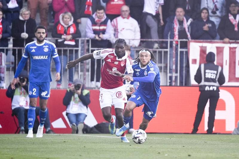Football. Ligue 1. Stade Brestois 29 - RC Strasbourg Alsace. 13.05.2026