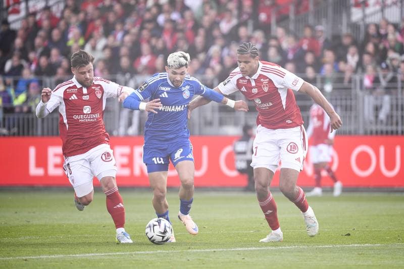 Football. Ligue 1. Stade Brestois 29 - RC Strasbourg Alsace. 13.05.2026