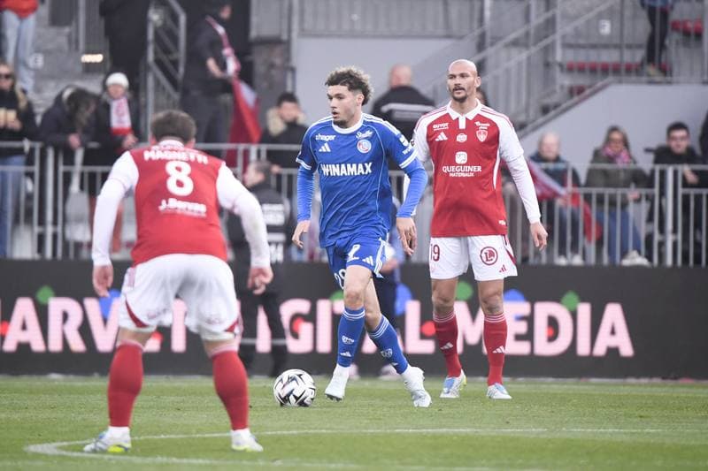Football. Ligue 1. Stade Brestois 29 - RC Strasbourg Alsace. 13.05.2026