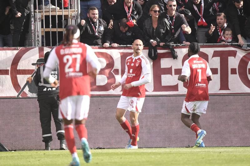 Football. Ligue 1. Stade Brestois 29 - RC Strasbourg Alsace. 13.05.2026